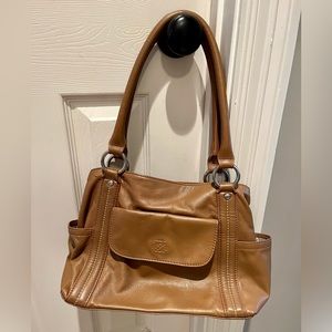 Piazza Leather Shoulder Bag
